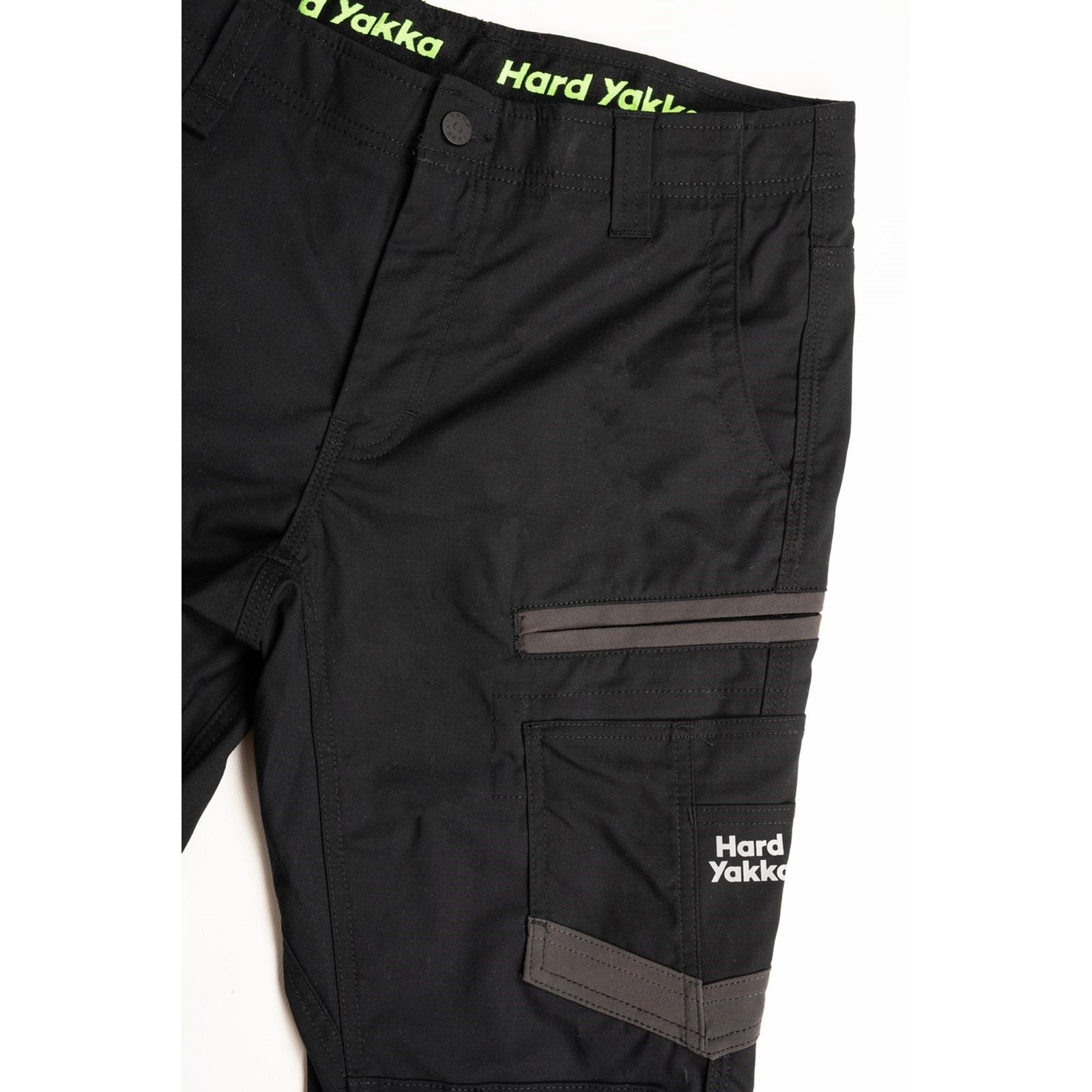 Hard Yakka Men's Raptor Cuff Pant in Black