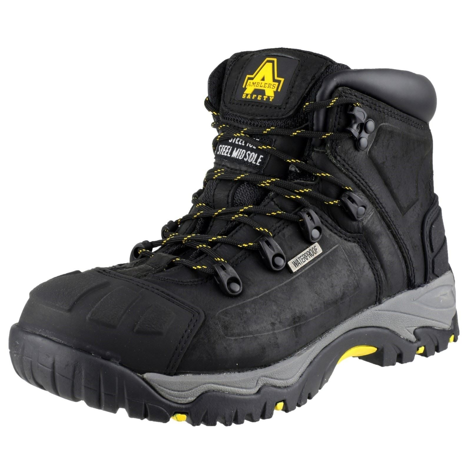 Amblers Safety FS32 Waterproof Safety Boot in Black