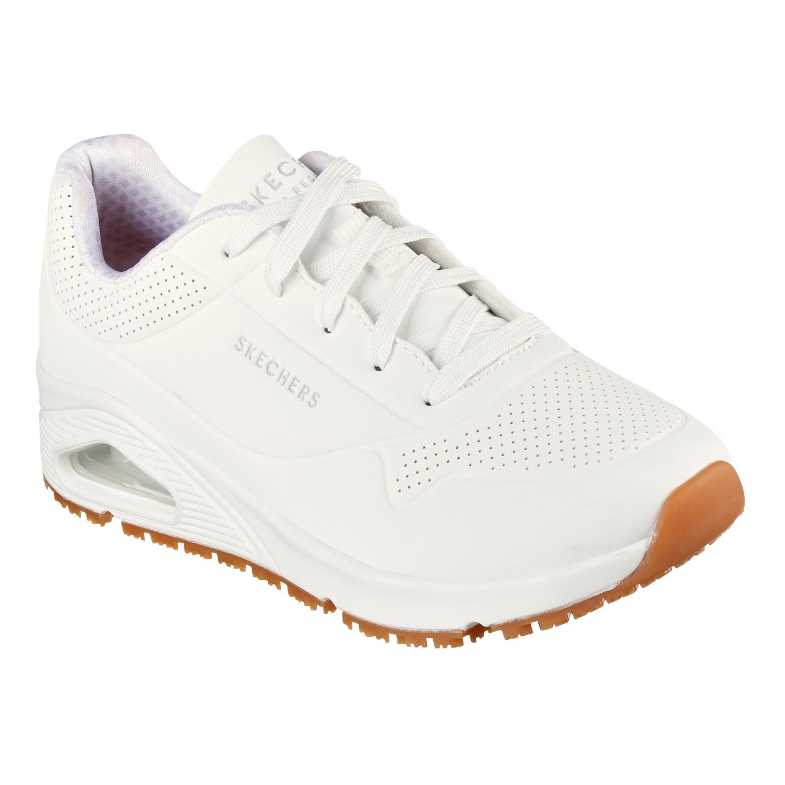 Skechers Workwear Work Relaxed Fit: Uno SR Women's White Safety Trainers
