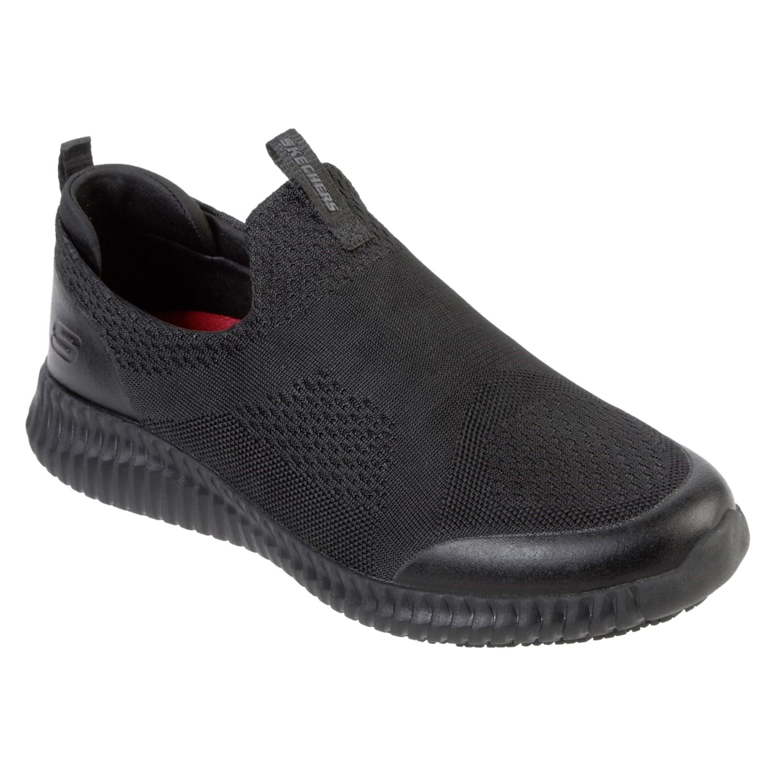 Skechers Workwear Cessnock Textile Men's Black Trainers