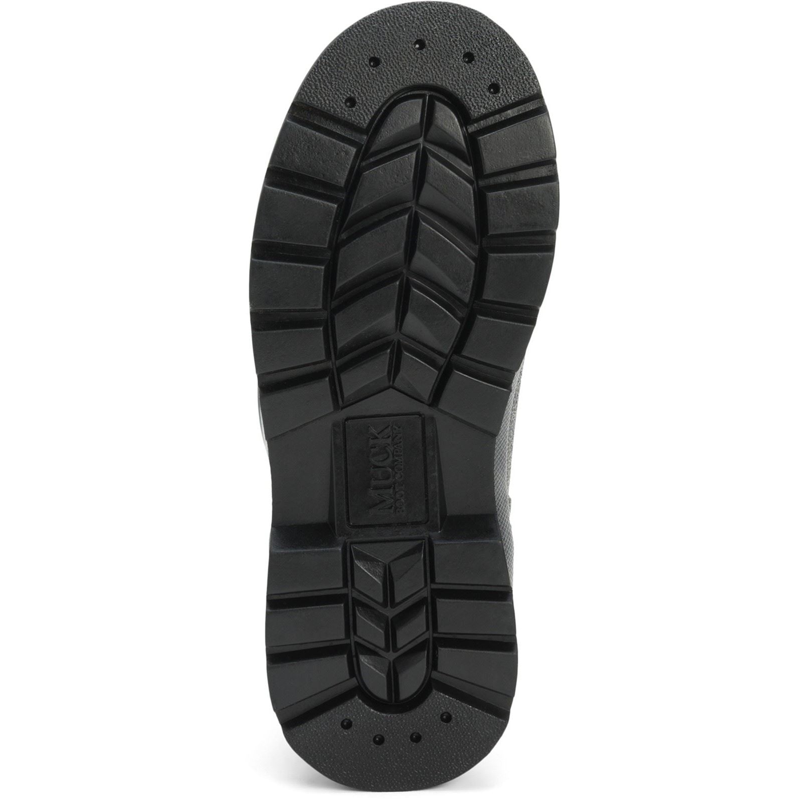 Muck Boots Chore Classic Hi Patterned Wellington in Black