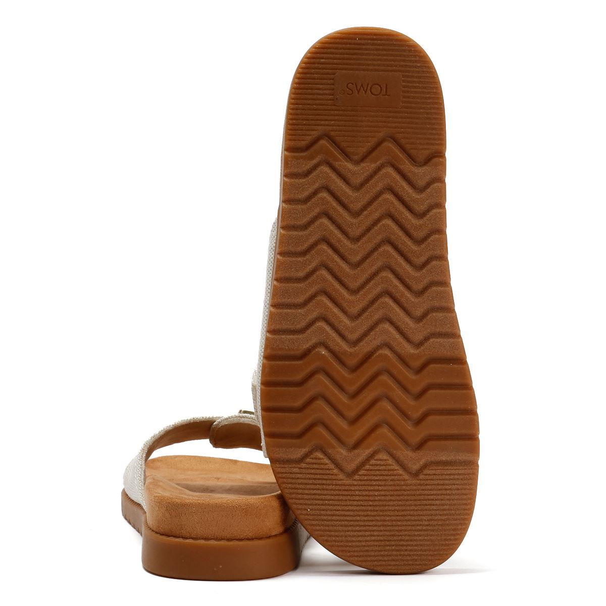 TOMS Marin Slide Textile Women's Natural Sandals