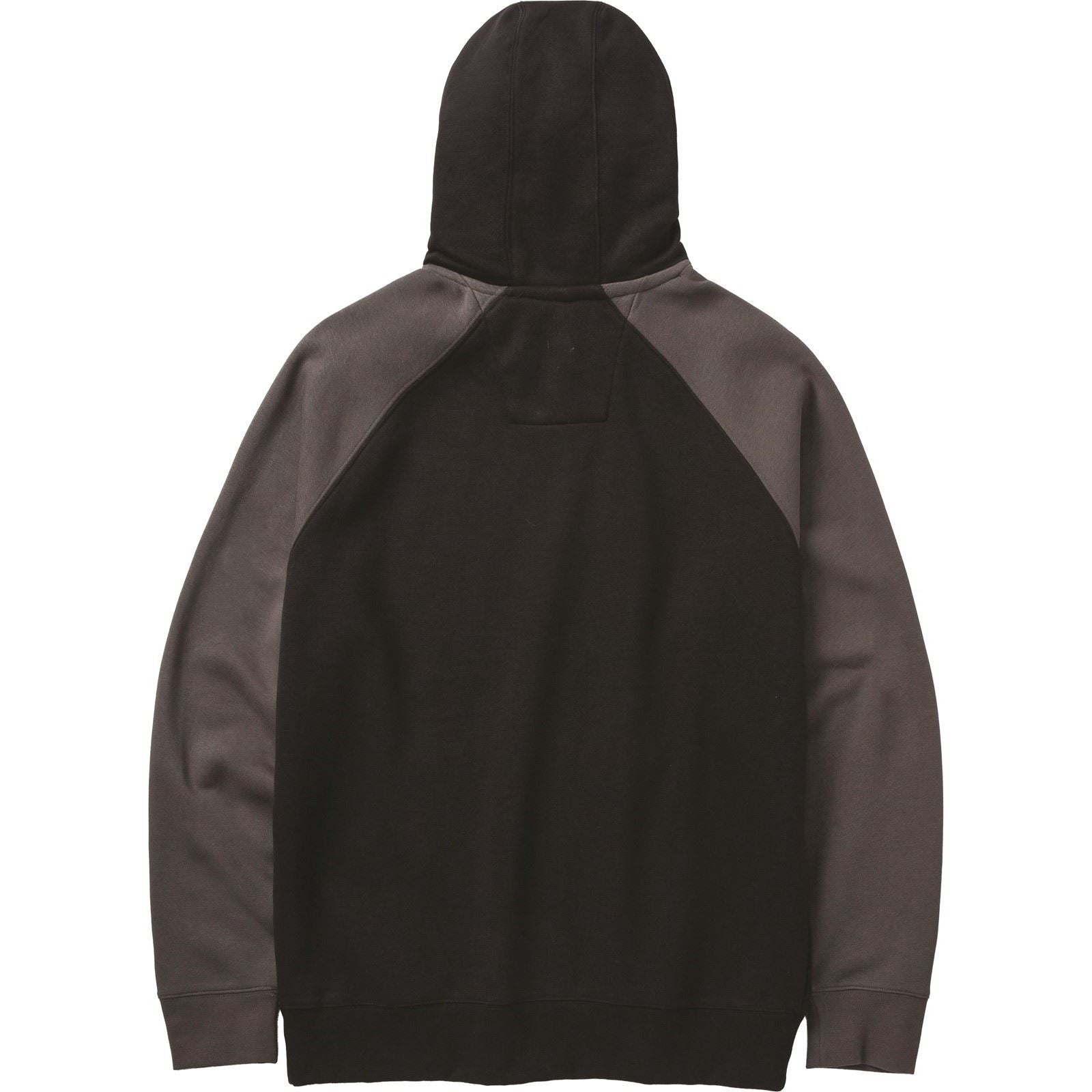 Caterpillar Men's Raglan Hooded Sweatshirt in Black/Magnet